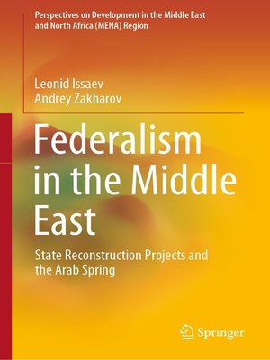 cover image of Federalism in the Middle East